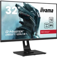 iiyama G-MASTER GB3271QSU-B1 Monitor PC 80 cm (31.5") 2560 x 1440 Pixel Wide Quad HD LED Nero Nero, 80 cm (31.5"), 2560 x 1440 Pixel, Wide Quad HD, LED, 1 ms, Nero